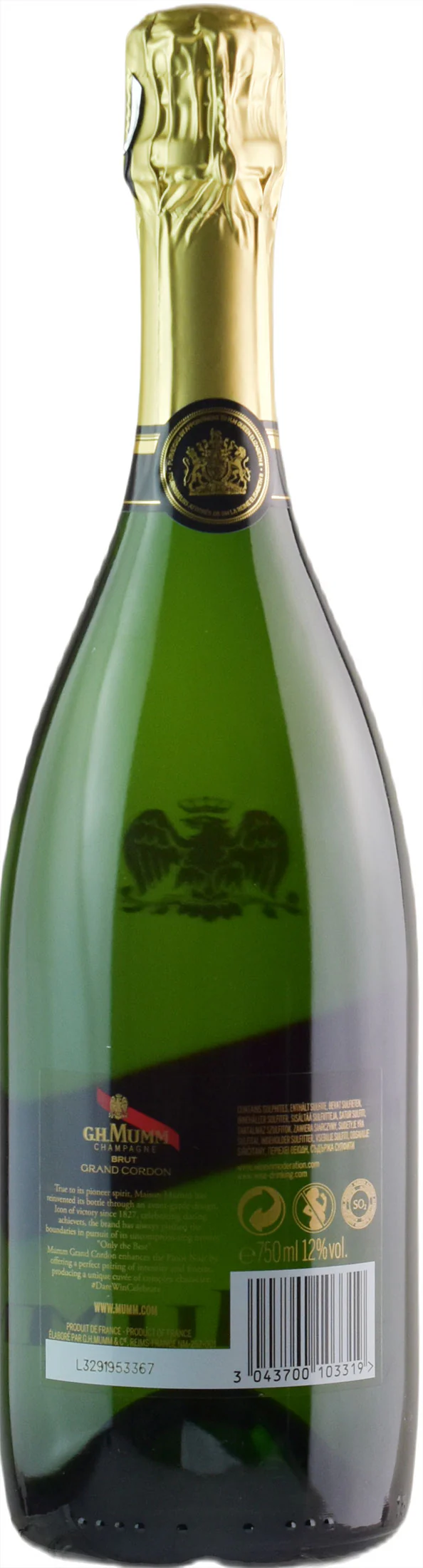 G.H. Mumm Champagne Grand Cordon - Image 2