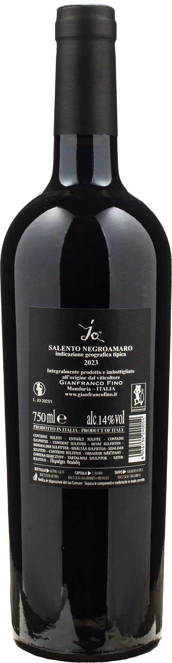 Gianfranco Fino Salento Negroamaro JO 2023 - Image 2