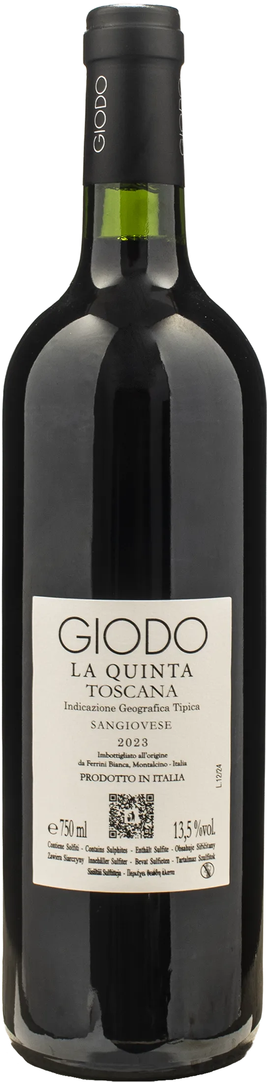 Giodo La Quinta Sangiovese 2023 - Image 2
