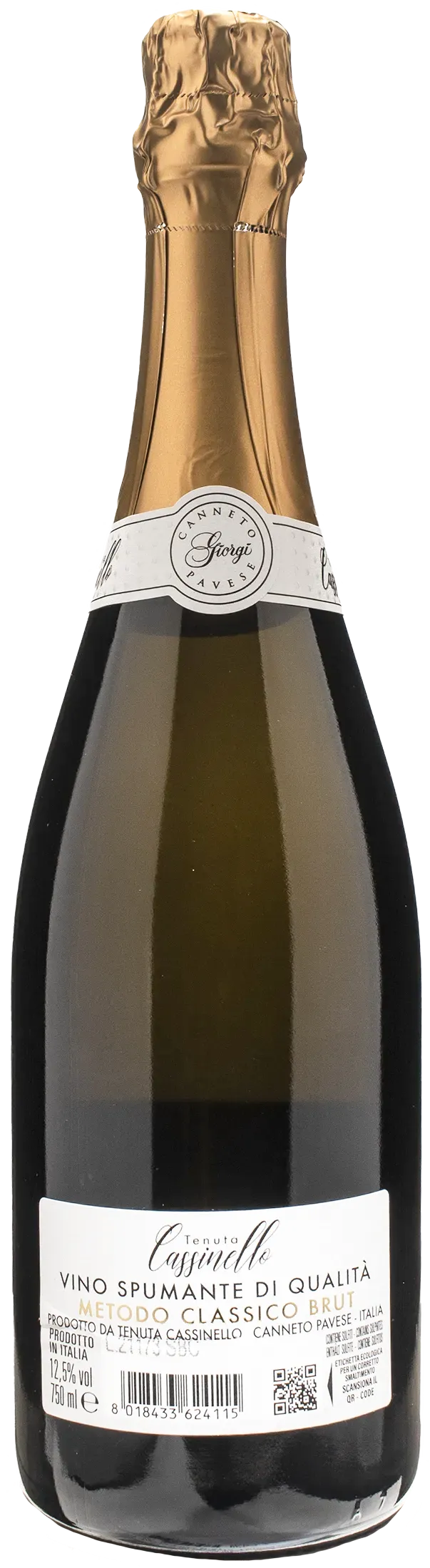 Giorgi Spumante Tenuta Cassinello Metodo Classico Brut - Image 2