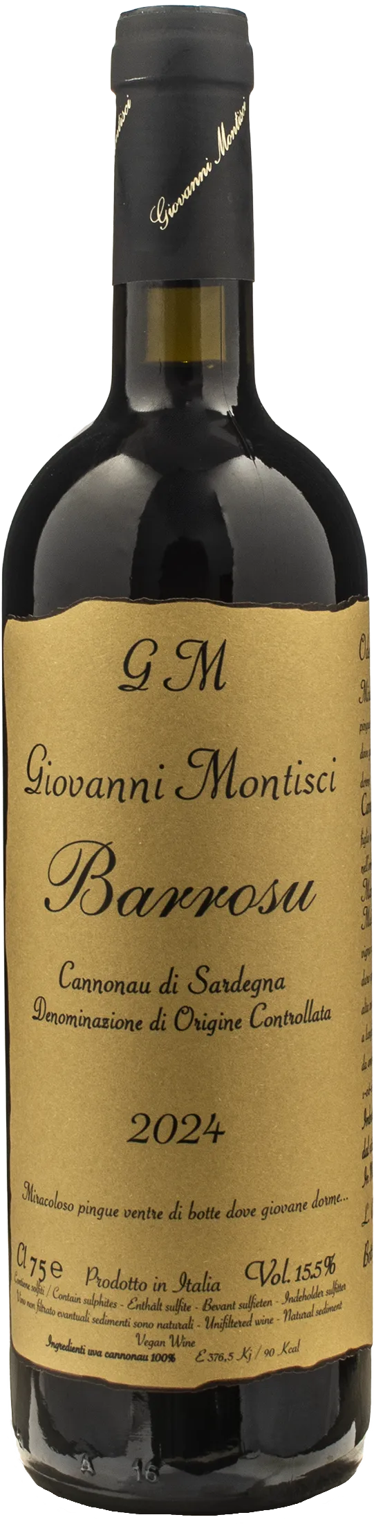 Giovanni Montisci Cannonau Barrosu 2024