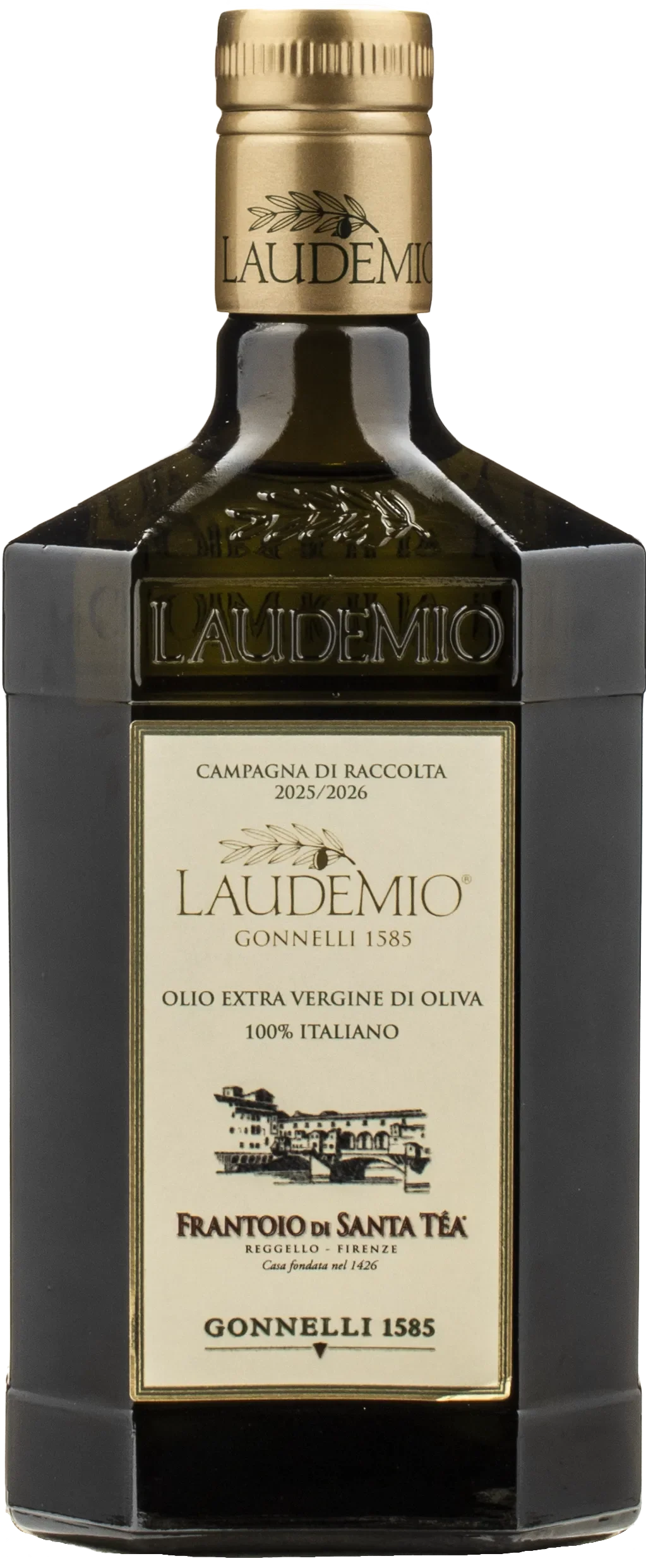Gonnelli 1585 Frantoio di Santa Tea Laudemio Extra Virgin Olive Oil 0.5L 2025