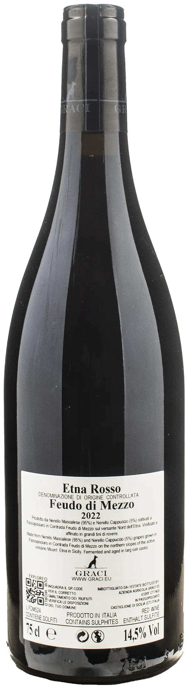 Graci Etna Rosso Feudo di Mezzo 2022 - Image 2