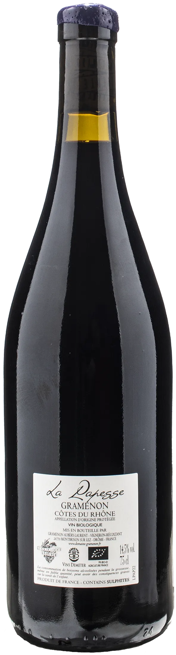 Gramenon La Papesse Cotes Du Rhone 2022 - Image 2