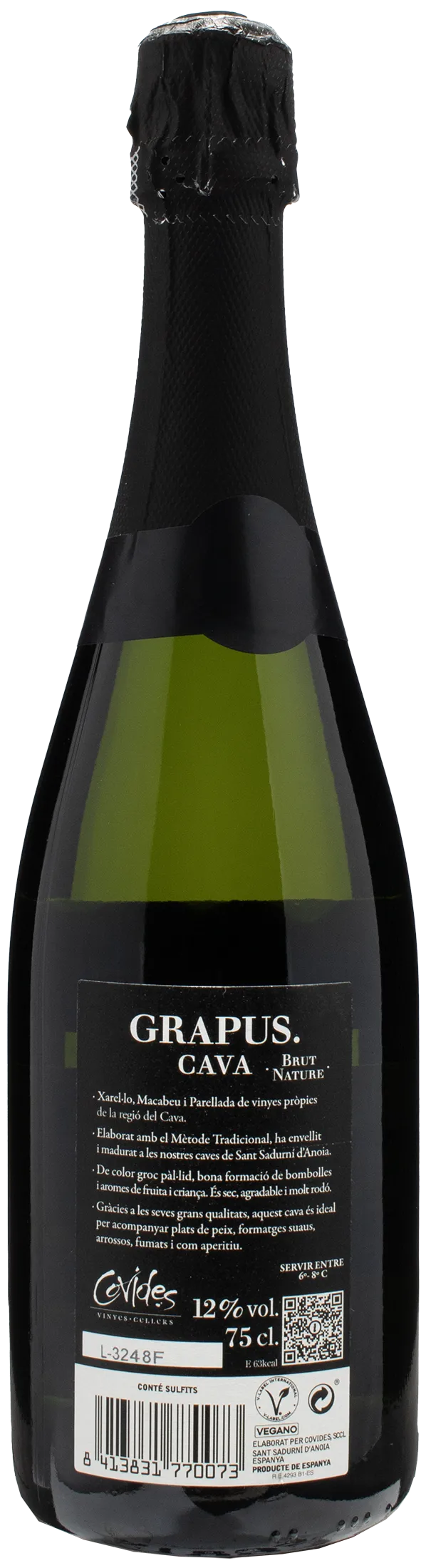 Grapus Cava Brut Nature - Image 2