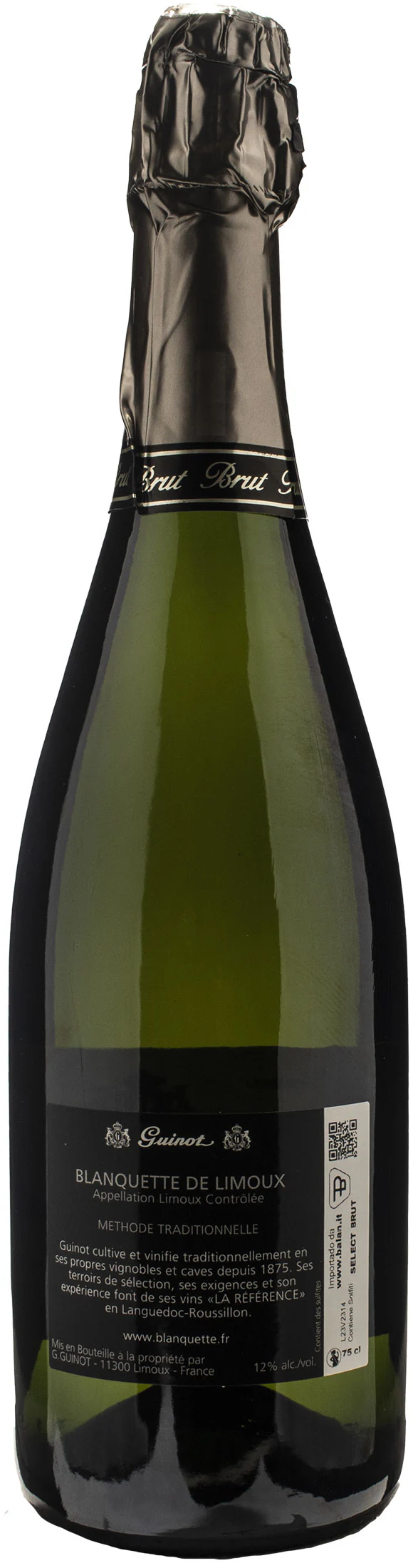 Guinot Blanquette de Limoux Methode Traditionnelle Brut - Image 2