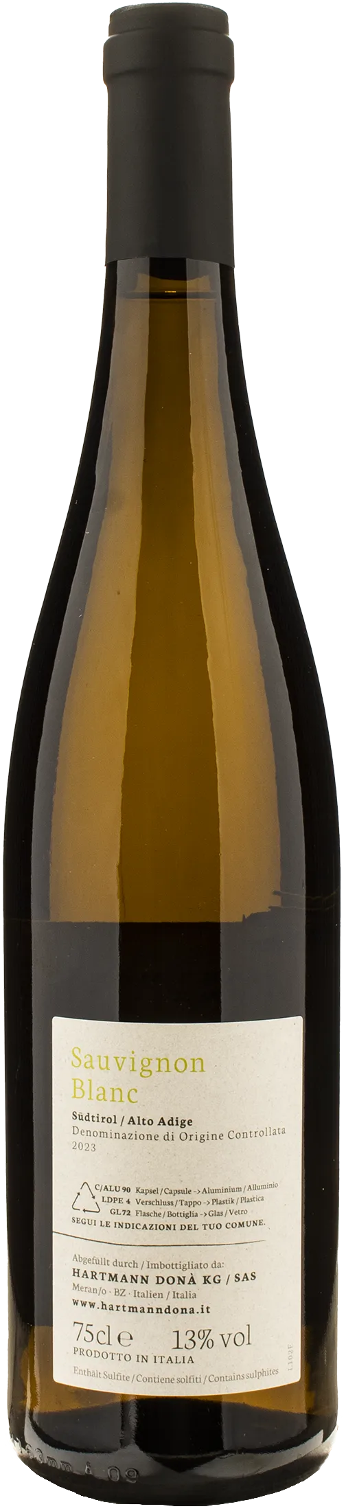 Hartmann Dona Sauvignon Blanc 2023 - Image 2