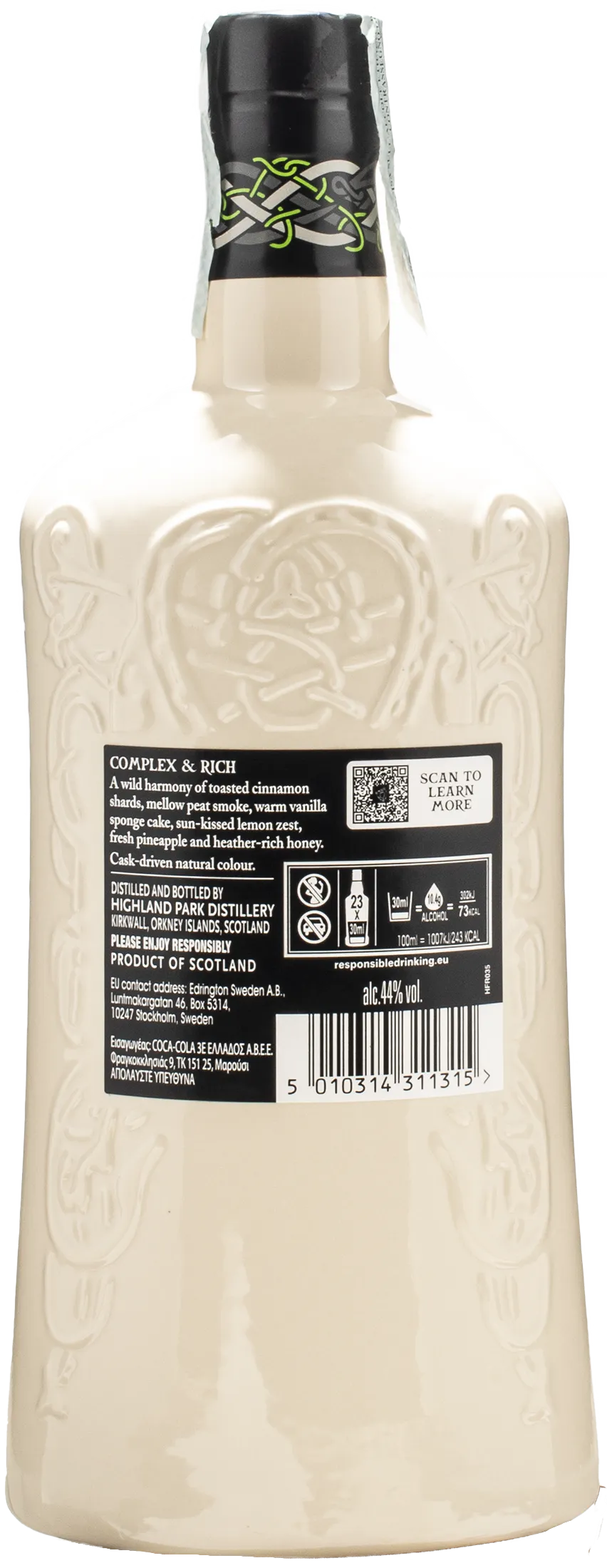 Highland Park Viking Honour Single Malt Scotch Whisky 15 Y.O. 0.7L - Image 2