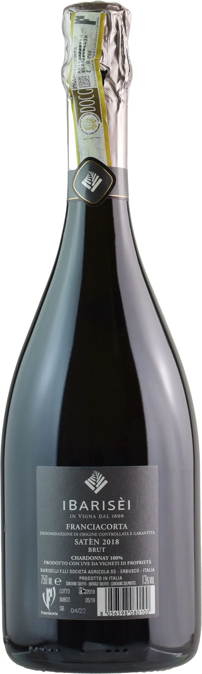 I Barisei Franciacorta Saten Brut Millesimato 2018 - Image 2