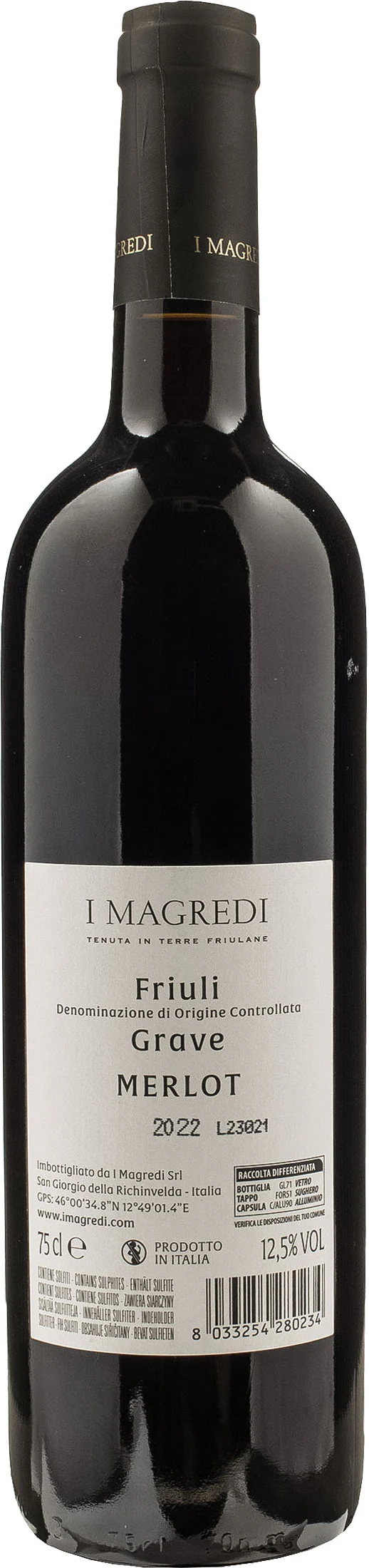 I Magredi Merlot 2022