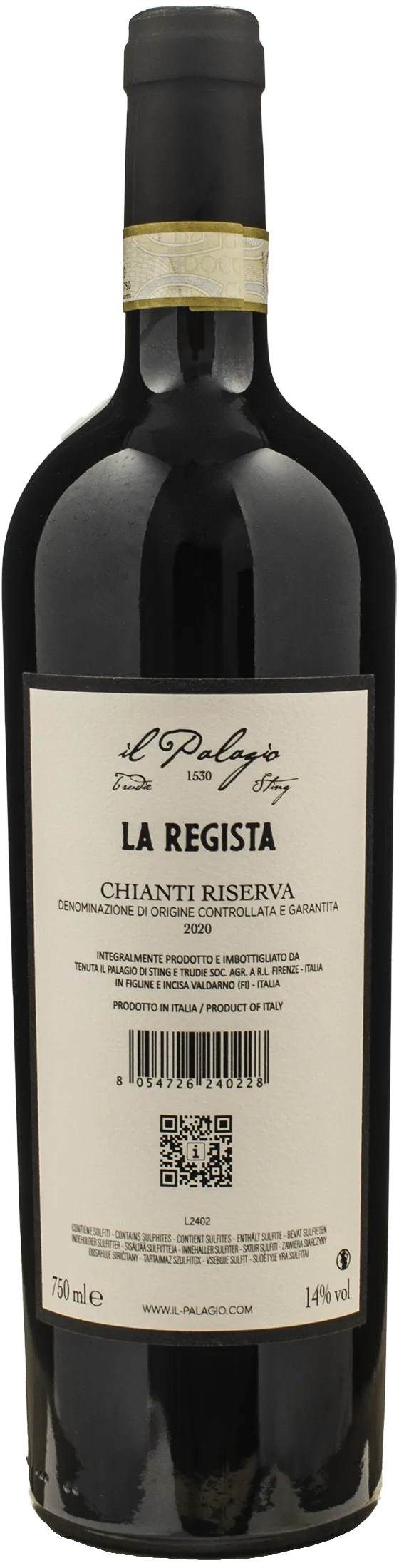 Il Palagio Chianti Riserva La Regista 2020 - Image 2