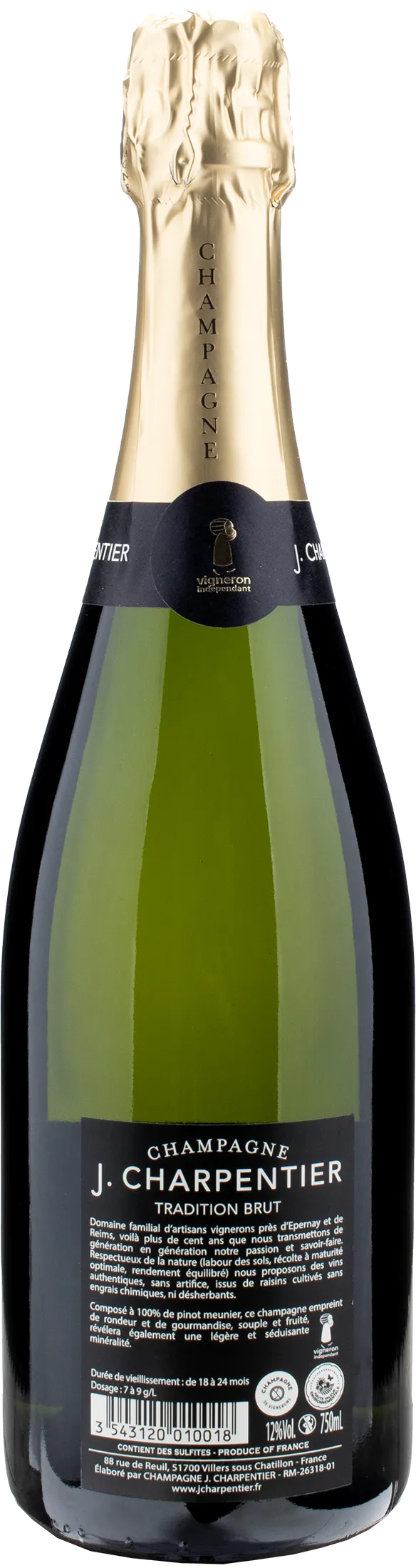 J. Charpentier Champagne Tradition Brut - Image 2