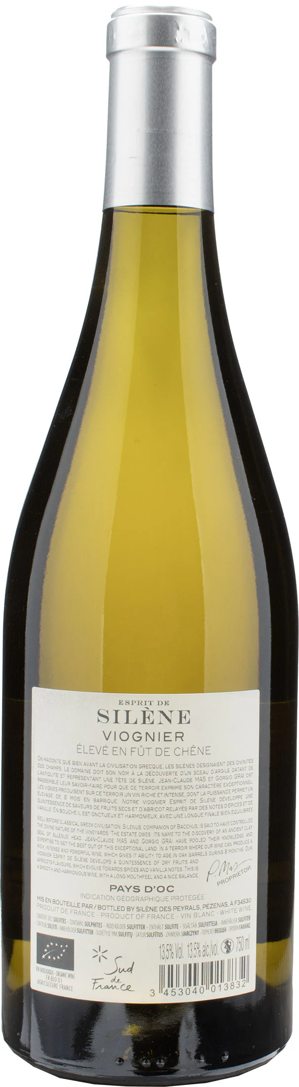 Jean Claude Mas Esprit de Silene Viognier 2022 - Image 2