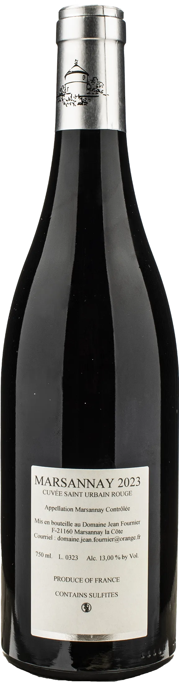 Jean Fournier Marsannay Cuvee Saint Urbain Rouge 2023 - Image 2