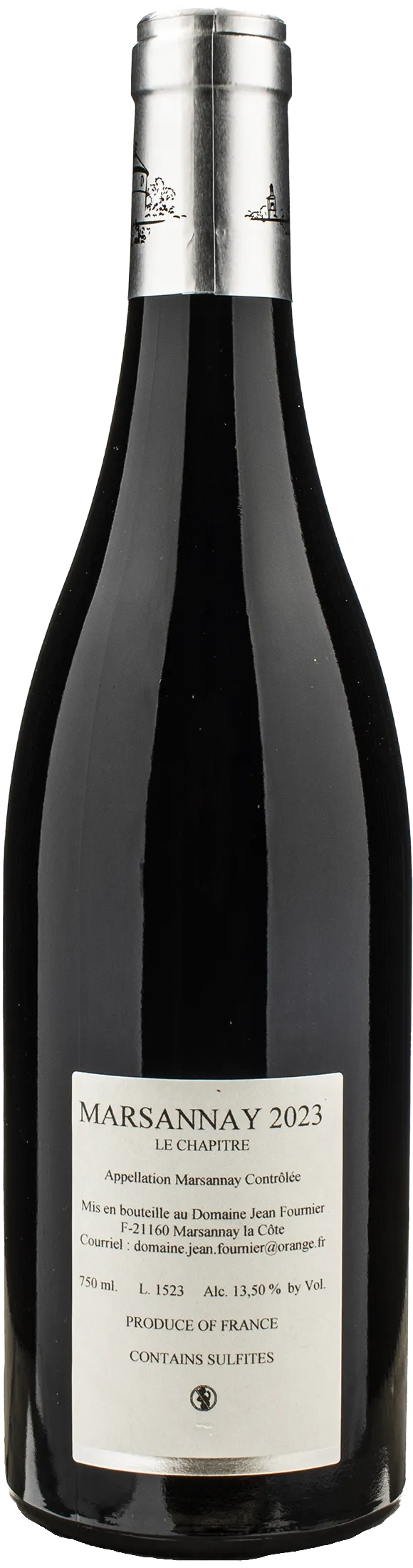 Jean Fournier Marsannay Rouge Le Chapitre 2023 - Image 2
