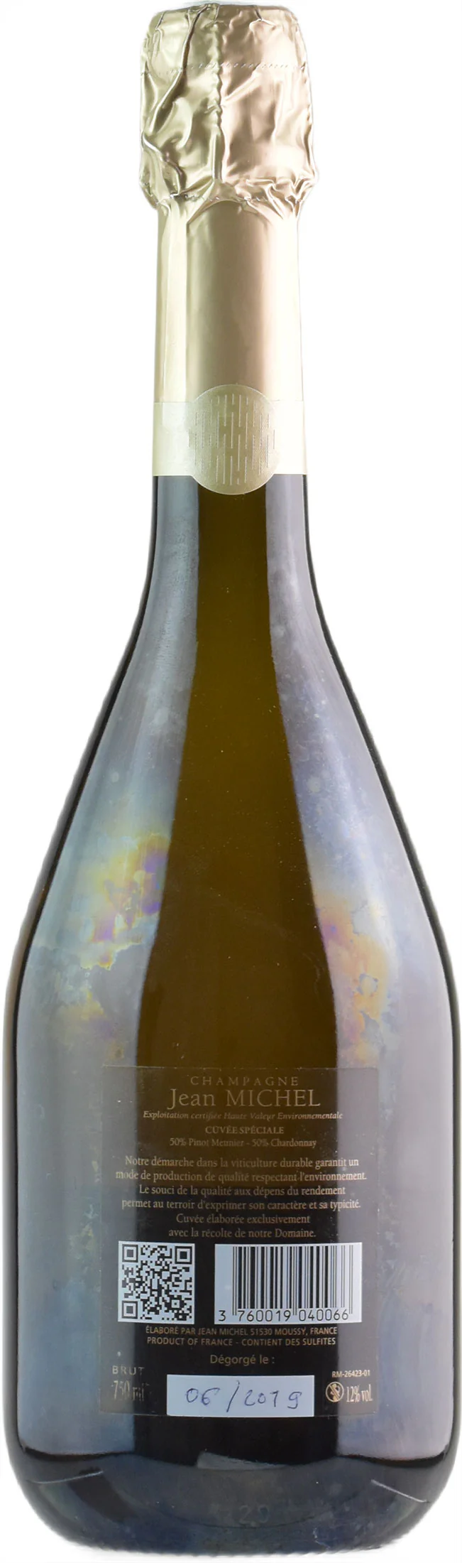 Jean Michel Champagne Cuvee Speciale Brut 2009 - Image 2