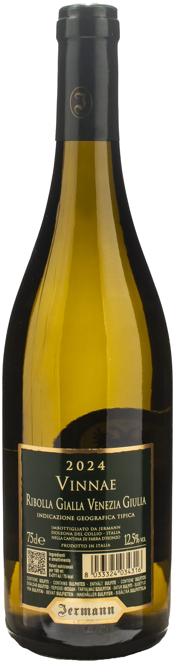Jermann Ribolla Gialla Vinnae 2024 - Image 2