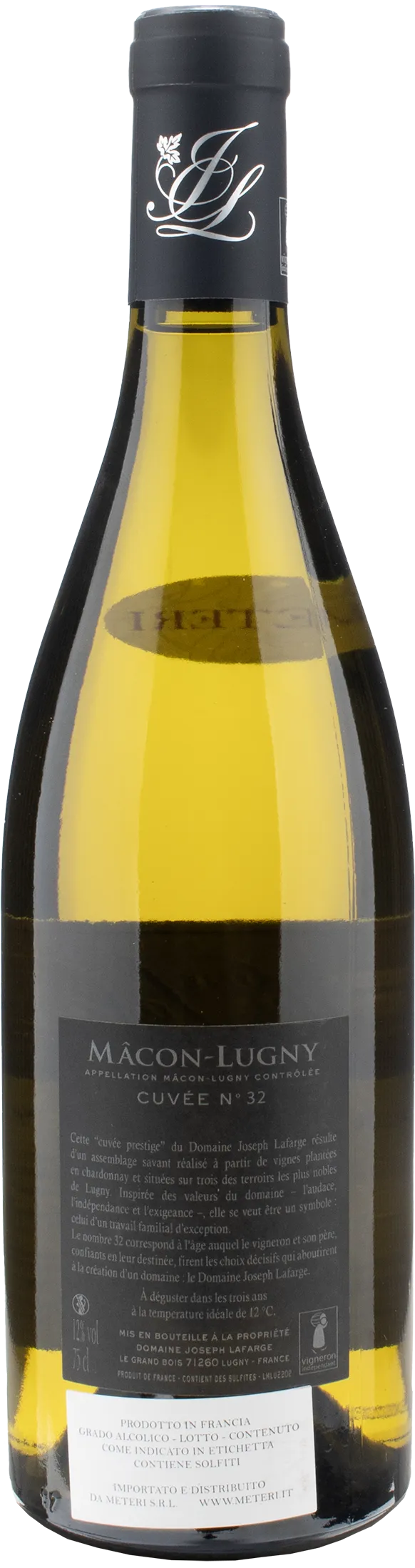 Joseph Lafarge Macon Lugny Cuvee n.32 2022 - Image 2