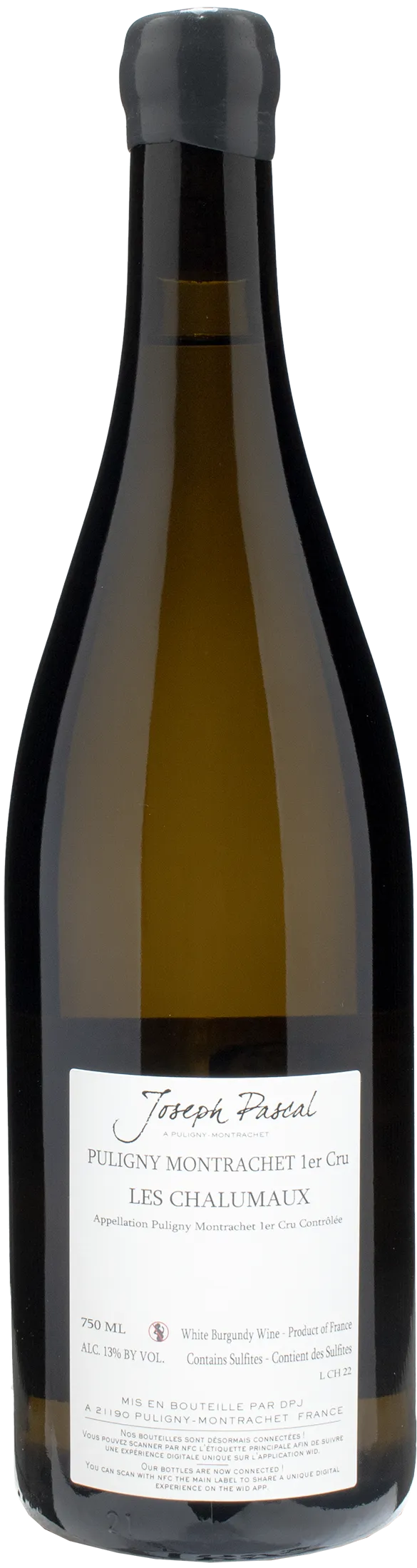 Joseph Pascal Puligny Montrachet 1er Cru Les Chalumeaux 2022 - Image 2