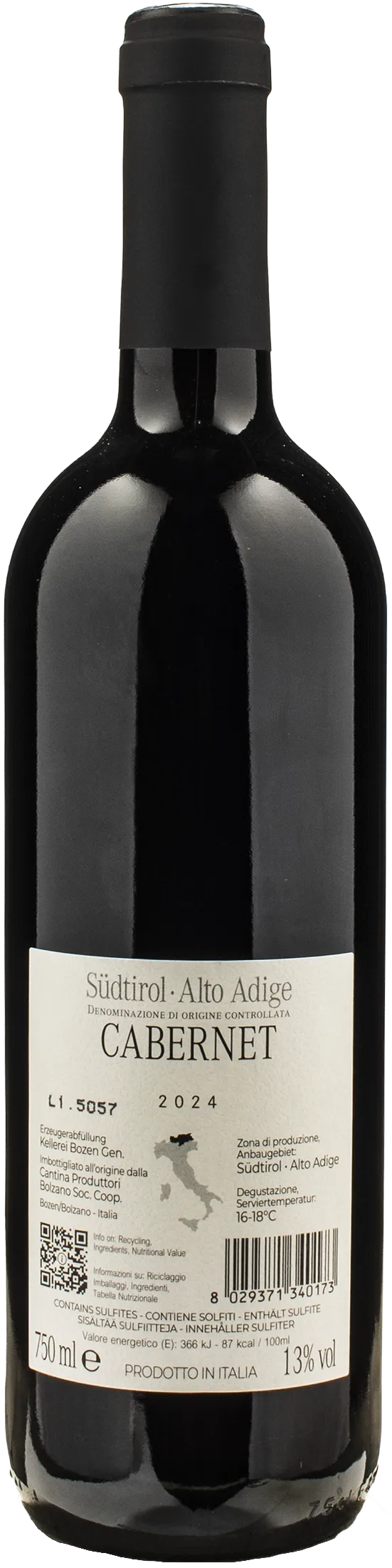 Kellerei Bozen Cabernet 2024 - Image 2
