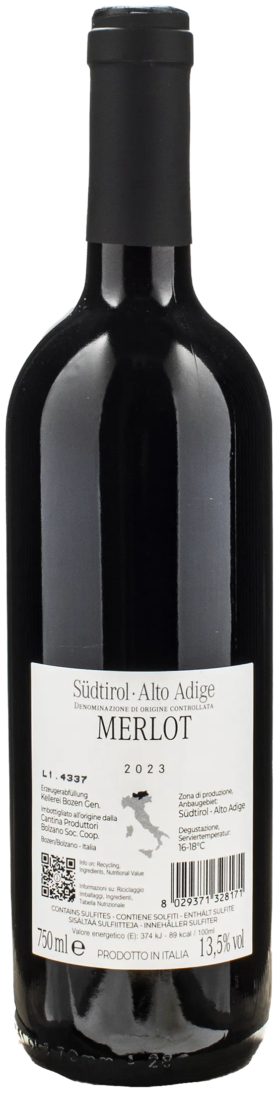 Kellerei Bozen Merlot 2023 - Image 2
