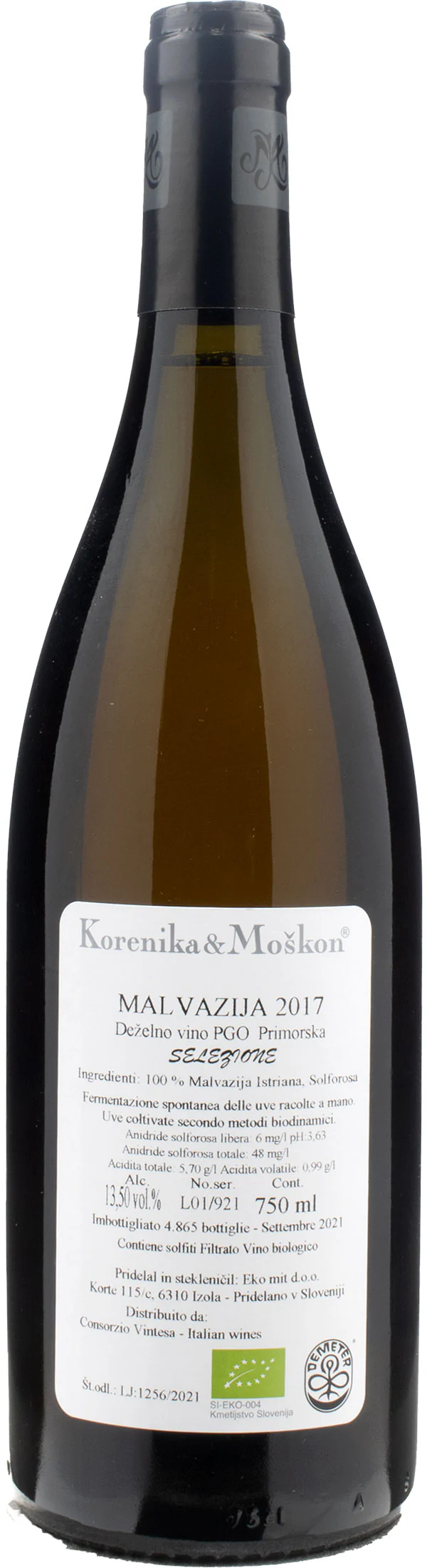 Korenika & Moskon Malvazija 2017 - Image 2