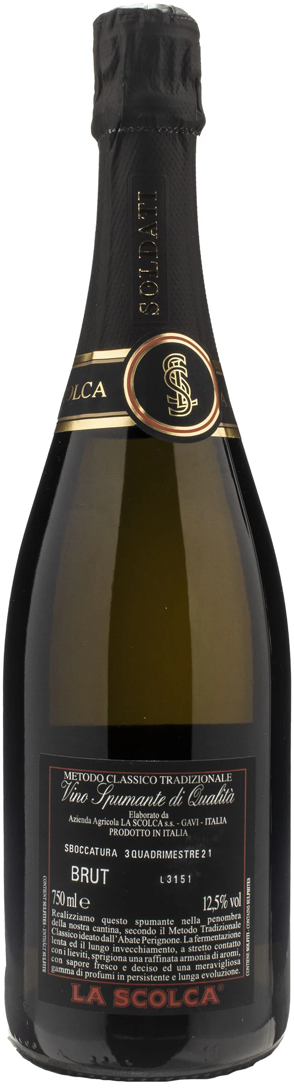 La Scolca Soldati Metodo Classico Brut - Image 2