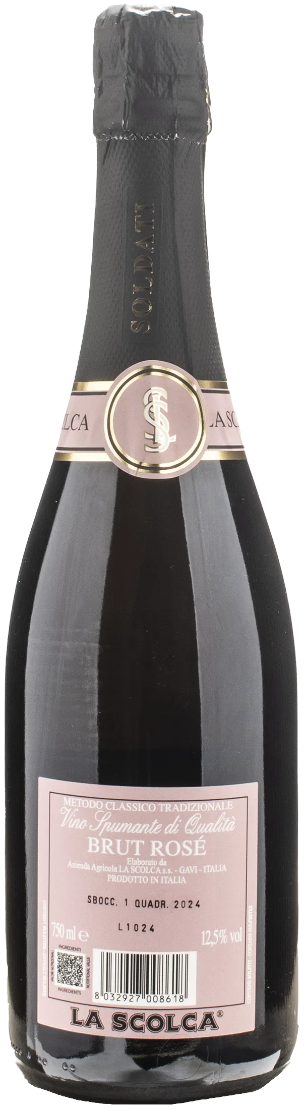 La Scolca Soldati Metodo Classico Brut Rosè - Image 2