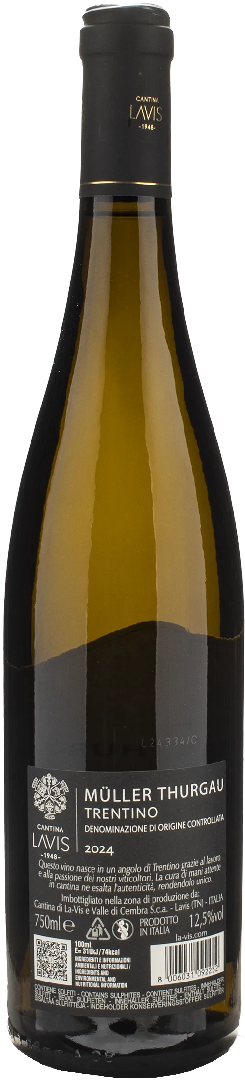 La Vis Muller Thurgau 2024 - Image 2