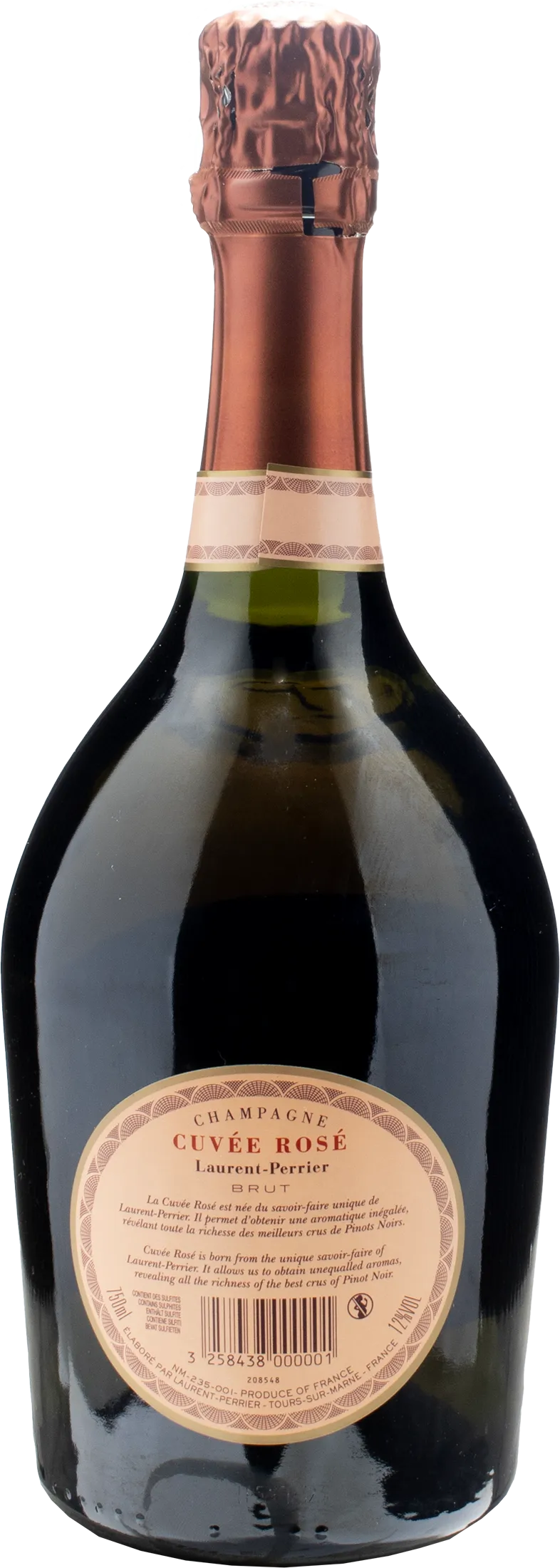 Laurent Perrier Champagne Cuvee Rosè Brut - Image 2