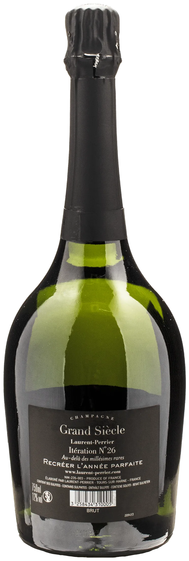 Laurent Perrier Champagne Grande Cuvee Grand Siecle n°26 Brut - Image 2
