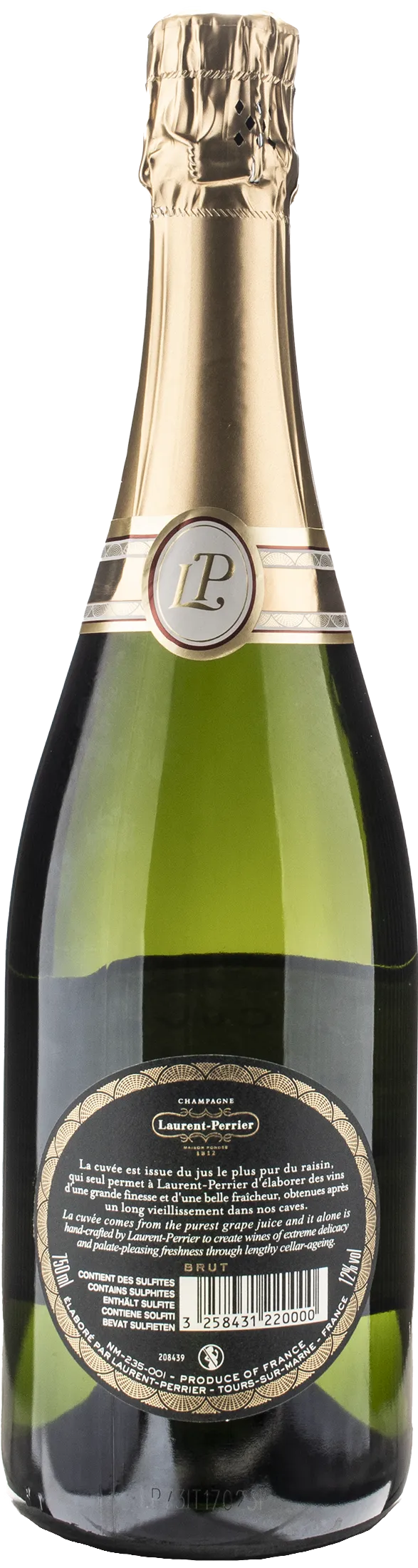 Laurent Perrier Champagne La Cuvee Brut - Image 2