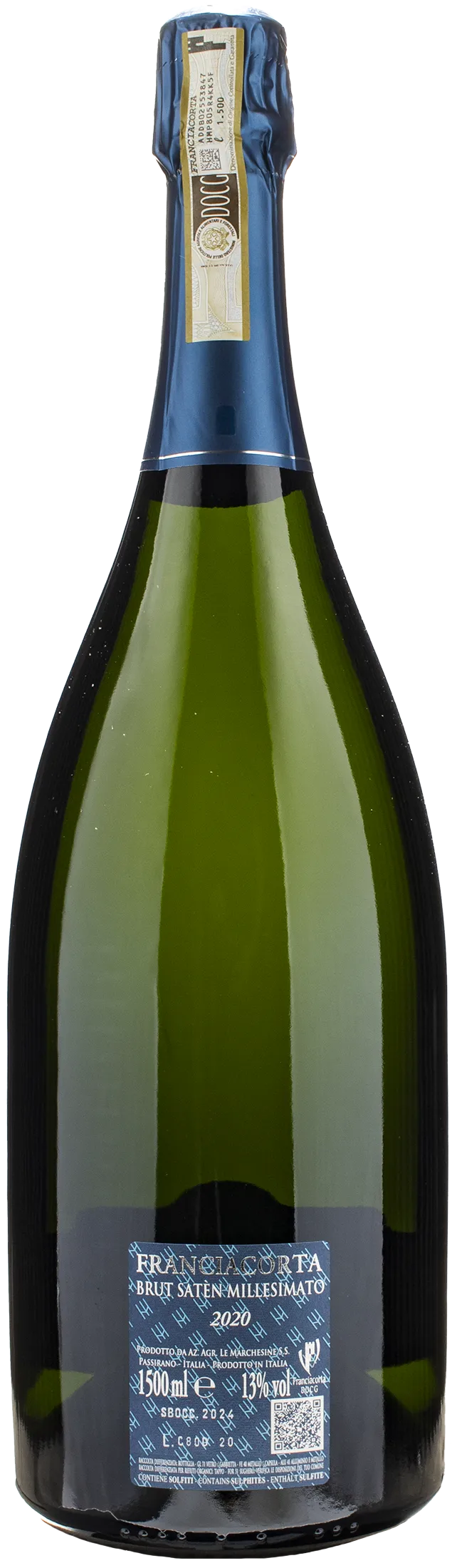 Le Marchesine Franciacorta Brut Saten Brigantia Millesimato Magnum 2020 - Image 2
