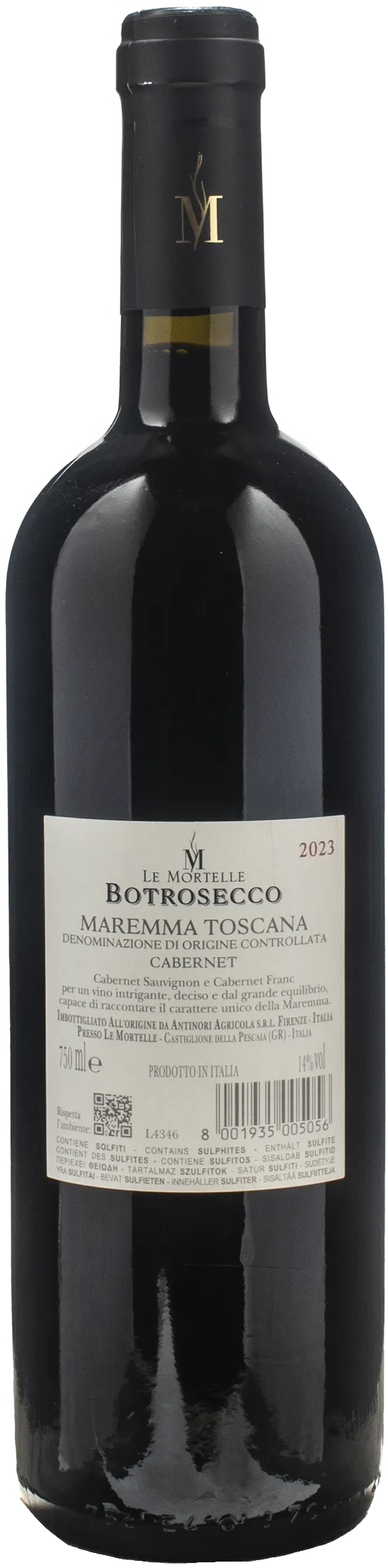 Le Mortelle Maremma Toscana Cabernet Botrosecco 2023 - Image 2