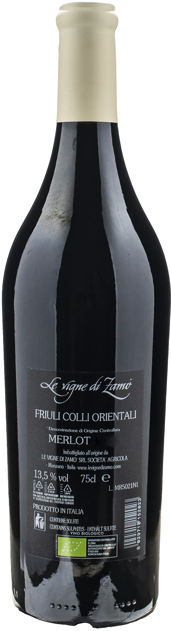 Le Vigne di Zamo Merlot Vigne 50 Anni 2021 - Image 2