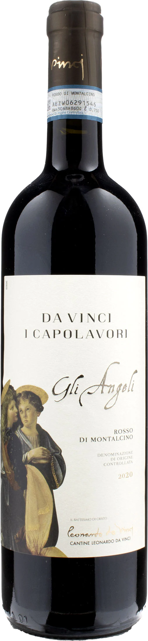 Leonardo da Vinci Capolavori Rosso di Montalcino Gli Angeli 2020