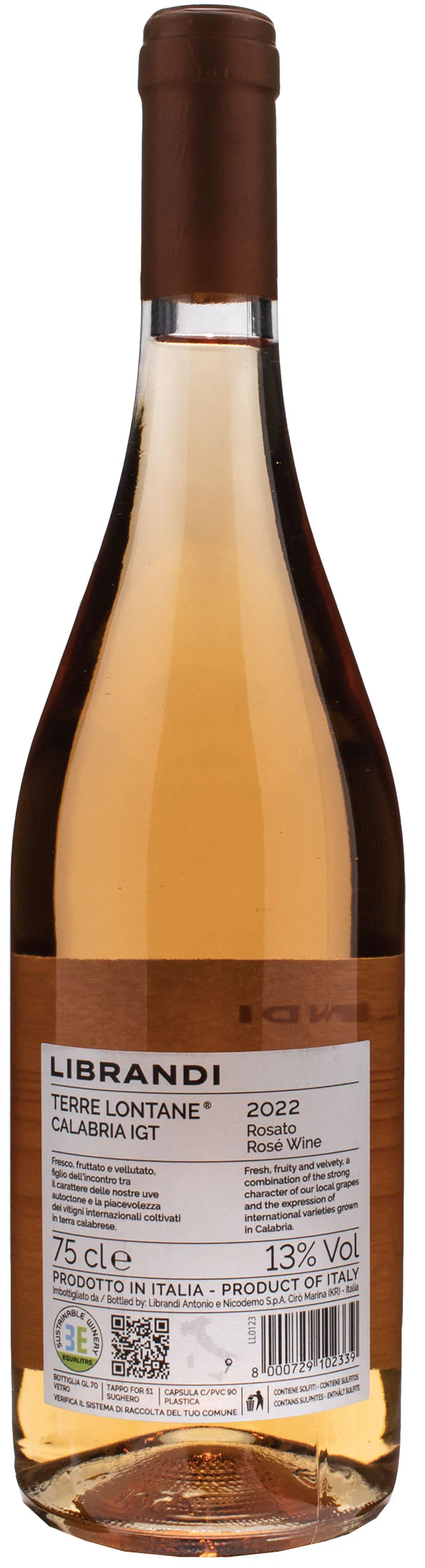 Librandi Rosato Terre Lontane 2022 - Image 2