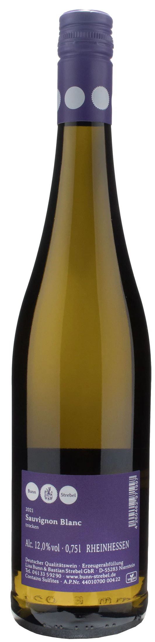 Lisa Bunn Sauvignon Blanc 2021 - Image 2