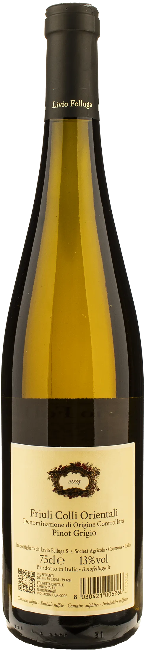 Livio Felluga Pinot Grigio 2024 - Image 2