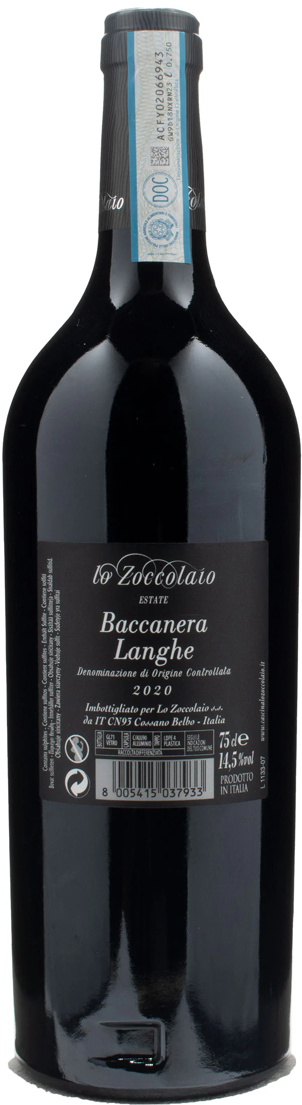 Lo Zoccolaio Langhe Baccanera 2020 - Image 2