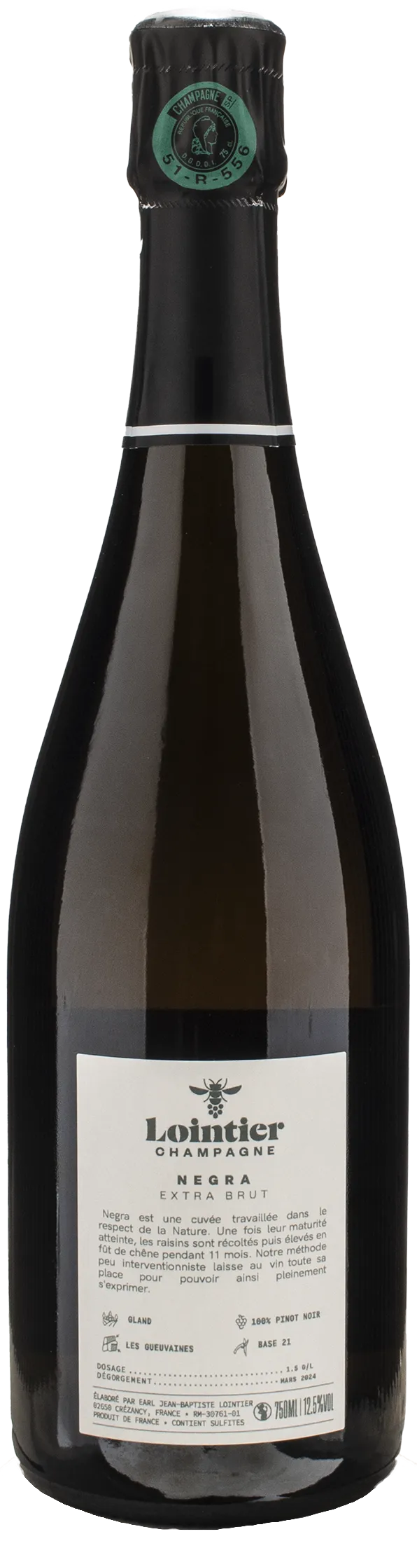 Lointier Champagne Negra - Image 2