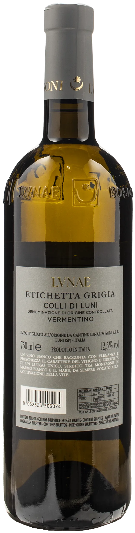 Lunae Bosoni Colli di Luni Vermentino Etichetta Grigia Lvnae 2023 - Image 2