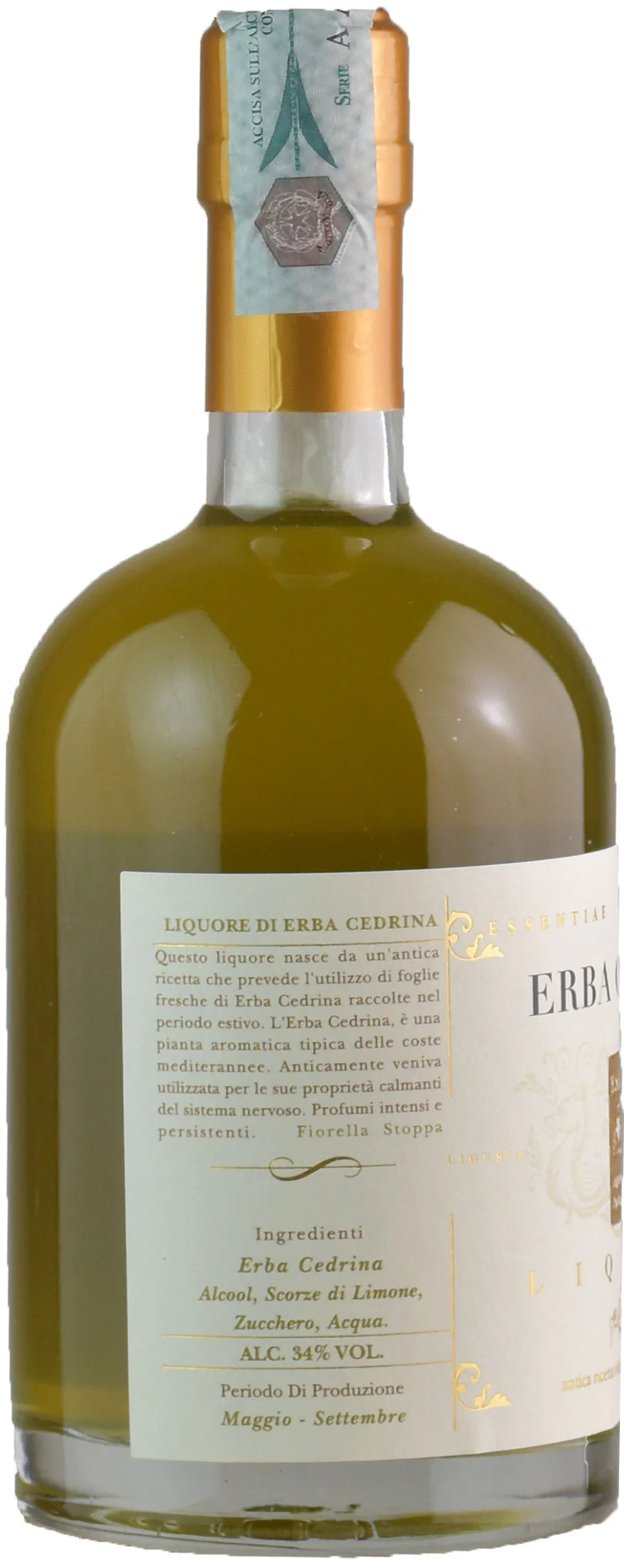 Lunae Bosoni Essentiae Liquore di Erba Cedrina 0.5L - Image 2