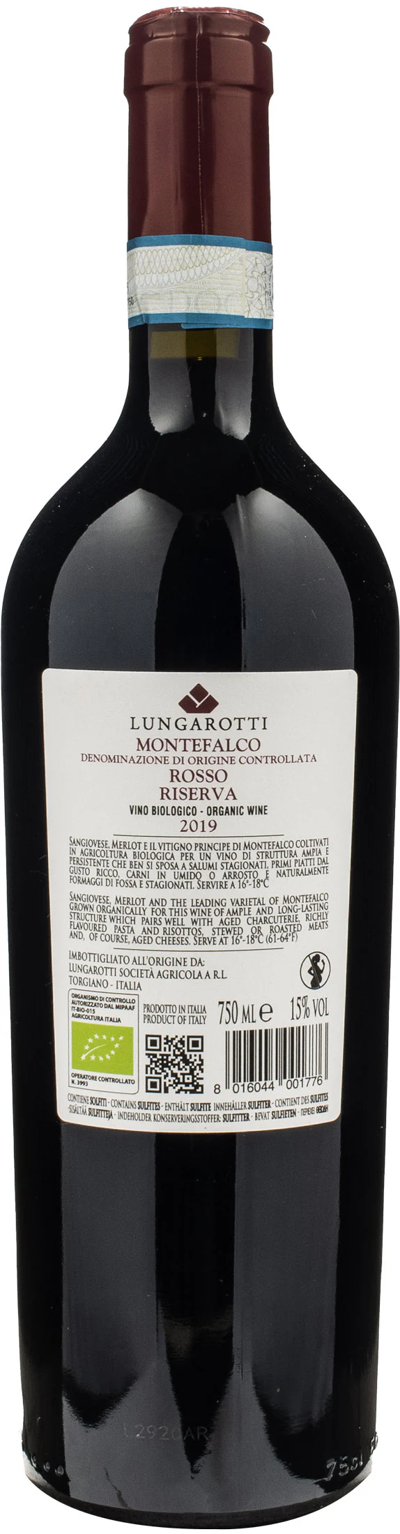 Lungarotti Montefalco Rosso Riserva 2019 - Image 2
