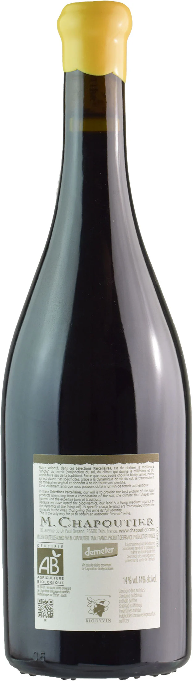 M. Chapoutier Ermitage Le Pavillon 2011 - Image 2