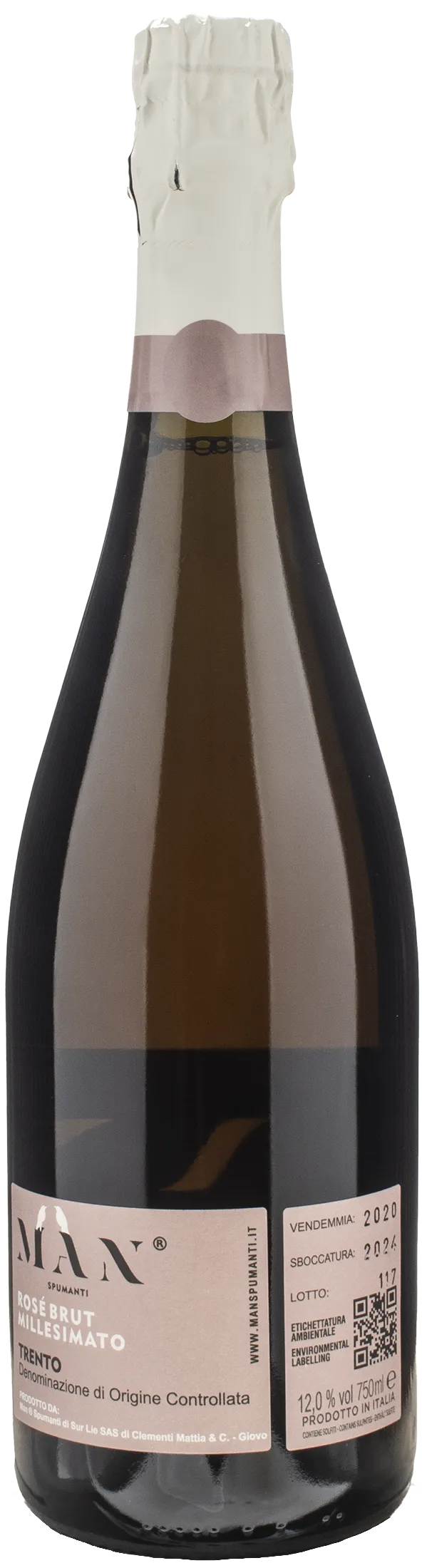 Man Trento Rosè Brut 2020 - Image 2