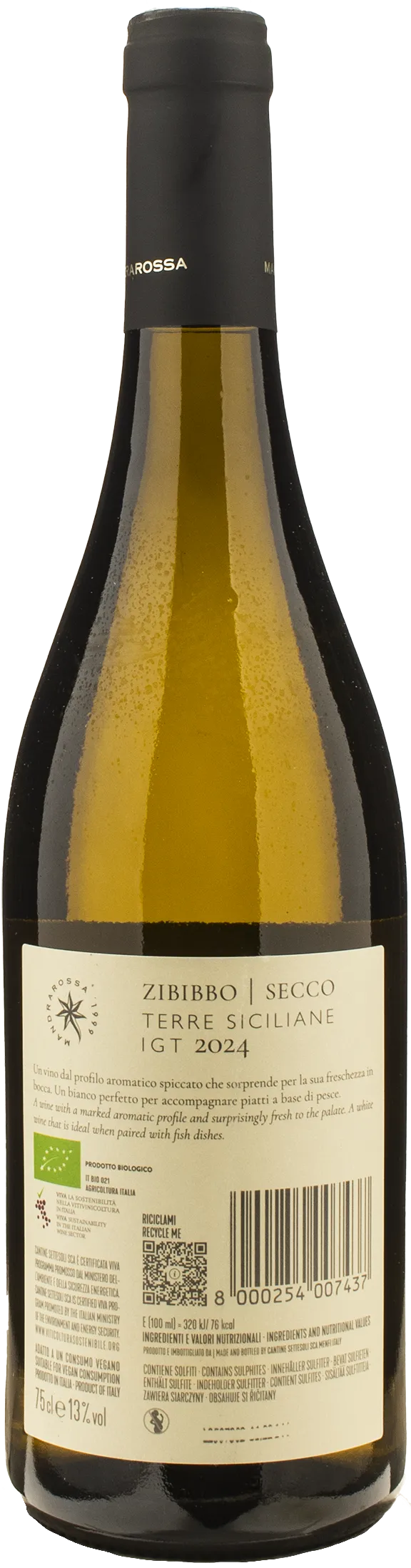 Mandrarossa Zibibbo Secco 2024 - Image 2