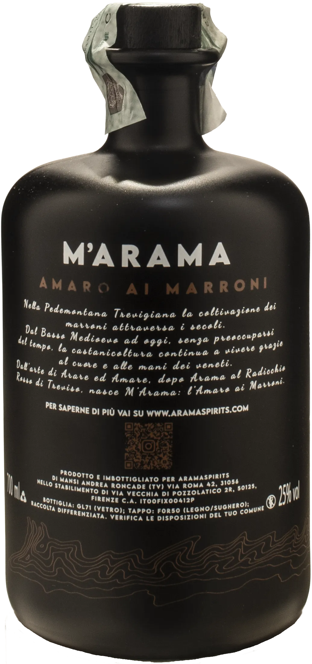 M'Arama Amaro ai Marroni 0.7L - Image 2
