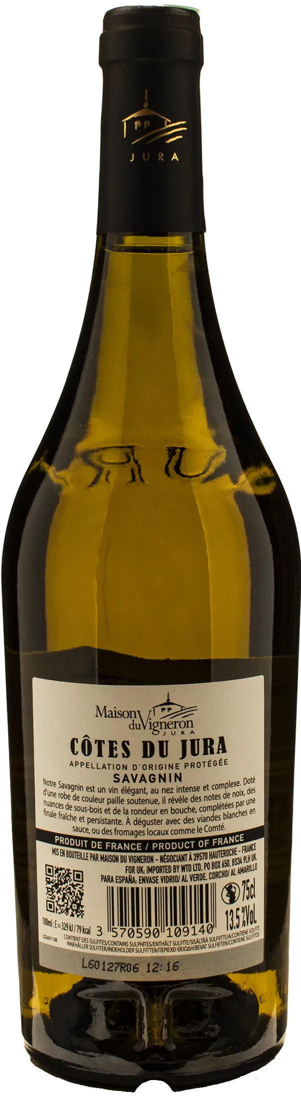 Marcel Cabelier Cote du Jura Savagnin 2022 - Image 2