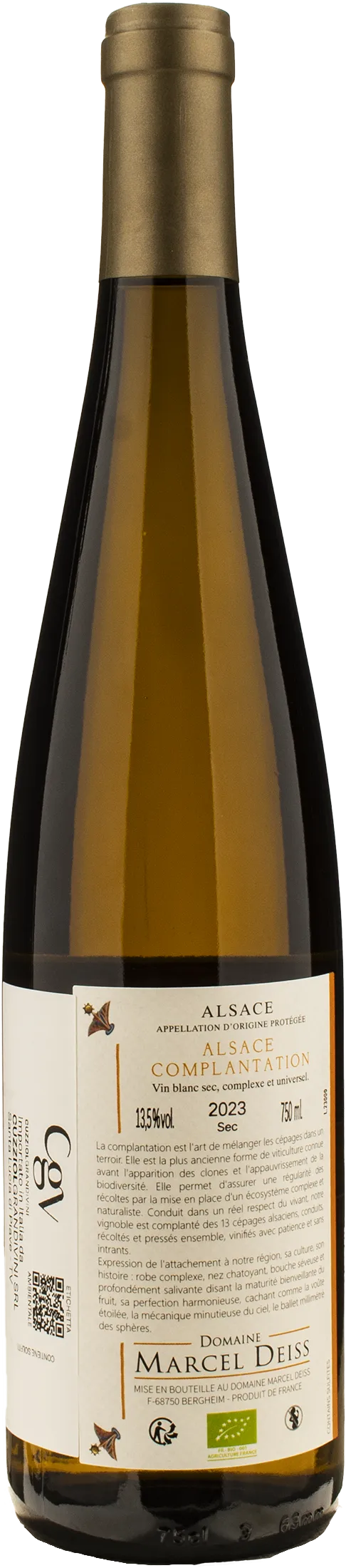 Marcel Deiss Alsace Complantation (Sec) 2023 - Image 2